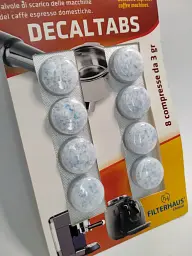 Таблетки Decaltabs Fiterhaus для чистки кавоварок 8 шт. - мініатюра 2