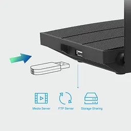 Роутер TP-Link Archer C6U AC1200 Black 802.11ac (Archer-C6U) - мініатюра 5