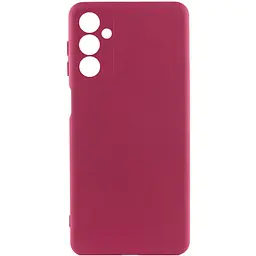 Чохол Silicone Cover Lakshmi Full Camera (A) для Samsung Galaxy A14 4G/5G Бордовий / Marsala
