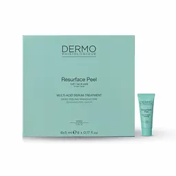 Мультикислотна лікувальна сироватка для пілінгу обличчя Resurface Peel Multi-Acid Serum Treatment Dermophisiologique 8x5 мл (0530)