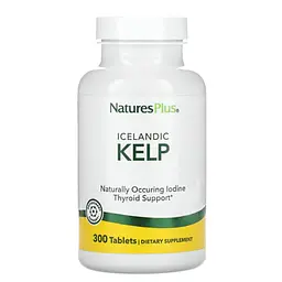 Йод Icelandic Kelp 300 таблеток NaturesPlus vit0005814