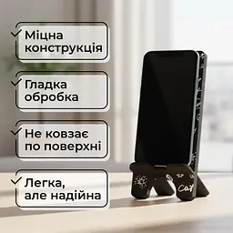 Підставка для телефону дерев’яна настільна Vladi Group (VG3001-21) - мініатюра 5