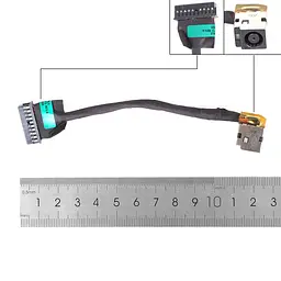 Роз'єм живлення для HP Omen 17-CB TPN-C144, (20pin 330W, L52813-S73, L60899-001, з дротом/кабелем)