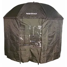 Парасоля-палатка STENSON d2.5м Хаккі 1 вікно SF23775