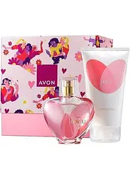 Жіночий парфумерно-косметичний набір Avon Lov U в подарунковій упаковці