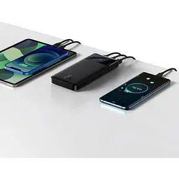 Портативна батарея Baseus Bipow Digital Display 10000 mAh 20W PPDML-L01 Black - мініатюра 5