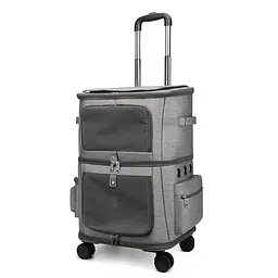 Сумка-візок для двох тварин Voyager Pet LVCB2339 - мініатюра 2