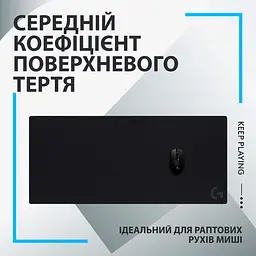 Ігрова поверхня Logitech G840 XL Black (943-000778) [154501] - мініатюра 6