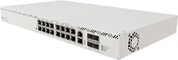 Комутатор Mikrotik CRS320-8P-8B-4S+RM 17х10/100/1000 Мбіт/с, 8x802.3bt PoE-out, 4x10G SFP+, ROS L5, - мініатюра 2