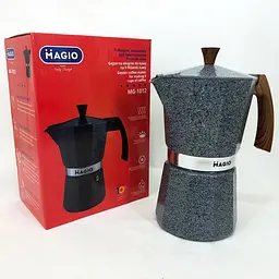 Кавоварка гейзерна Magio MG-1012 450 мл індукція - мініатюра 7