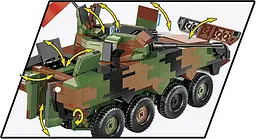 Конструктор COBI український танк ЗСУ KTO Rosomak (PL/UA) 2629 - мініатюра 4