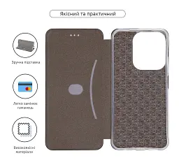Чохол-книжка ArmorStandart G-Case для Xiaomi Redmi 15C 4G / Poco C85 4G Black - мініатюра 3