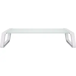 Підставка під монітор Trust Monta Glass Monitor St and White - мініатюра 2