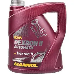Олива трансмісійна Mannol Dexron ATF II D 4 л