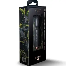 Вибромассажер Rocks Off Mini Wand Black Tulip - миниатюра 7