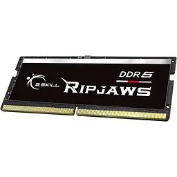Модуль пам'яті для ноутбука SoDIMM DDR5 16GB 4800 MHz Ripjaws G.Skill (F5-4800S4039A16GX1-RS) - мініатюра 2