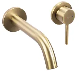 Змішувач для умивальника прихованого монтажу Rea Owen gold brushed (REA-B5334) золотий - матовий - мініатюра 4