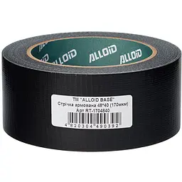 Скотч армований посилений Alloid Base 170 мкм чорний 48 мм х 40 м (RT-1704840) - мініатюра 4