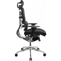 Офісне крісло GT Racer X-807 Leather Black (P-02) [147932] - мініатюра 5