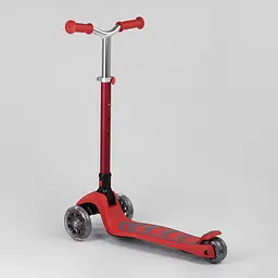 Самокат Best Scooter 60х18х30 см Червоний 000231454 - мініатюра 5