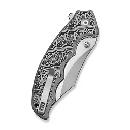 Ніж складаний туристичний Civivi Pentad (8.8 см) Nitro-V / Micarta чорний/білий - мініатюра 5