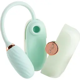 Вакуумний стимулятор Otouch Louis Vibrate Teal (SO9429) [108425]