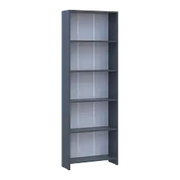 Етажерка Велика Doros Графіт 61х22х180 (41516053) - мініатюра 2