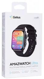 Смарт-годинник Gelius Amazwatch Ultra GP-SW011 Black - мініатюра 2