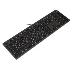 Клавіатура A4Tech FX60 USB Grey White backlit - мініатюра 4