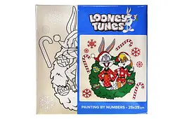 Набір для розпису за номерами 25x25 см KHO6860 "Bugs & Lola" Ideyka