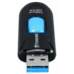 USB флеш накопичувач Transcend 128GB JetFlash 790 Black USB 3.0 (TS128GJF790K) - мініатюра 4