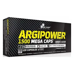Амінокислота Olimp Sport Nutrition ArgiPower 1500 Mega Caps, 120 капсул