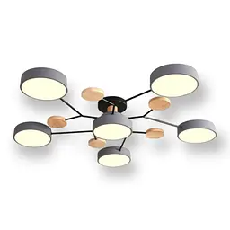 Світлодіодна LED люстра Linisoln Dim 9609/5+1GY