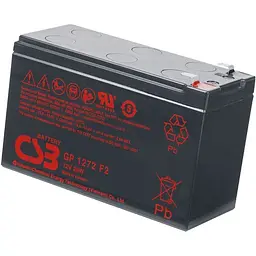 Акумулятор CSB AGM 12V [12V/7.2Ah/86Wh] [GP1272] [110127] - мініатюра 3