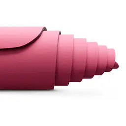 Йога-мат Hop-Sport PU 0,5см 183 x 68см HS-P005GM рожевий - мініатюра 6