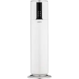 Зволожувач повітря Ardesto USH-M-CNTRTCH-8L-W, White, 28 W, ультразвуковий, резервуар для води 8 л, площа приміщення 50 м², LED-дисплей, пульт ДК, таймер