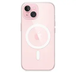 Прозорий чохол CasePro Clear Case with MagSafe для iPhone 15 Plus - мініатюра 3