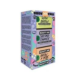 Косметичний набір Догляд за бровами Beauty Jar 3х15 мл