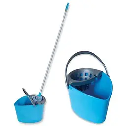 Набір для прибирання ZAMBAK PLASTIK "Венус": Швабра МОП+ відро МОП 10,5л 211