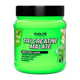 Мікронізований Три-Креатин Evolite Nutrition Малат - 300 г