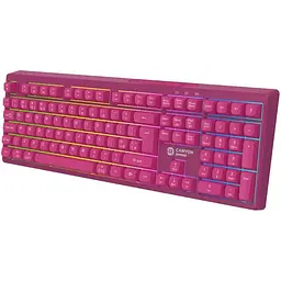 Клавіатура Canyon CND-SKBW2 105keys 2.4G+Bluetooth battery 2000mAh RGB Black (CND-SKBW2) - мініатюра 2