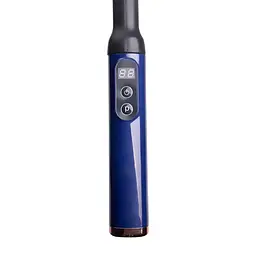 Перкусійний масажер Fascial Gun Massage 4 насадки, синій Huizhou HP-11-11BL - мініатюра 8