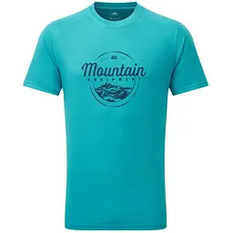 Футболка Mountain Equipment Headpoint Script Mens Tee Topaz XL (1053-ME-006627.1839.XL)