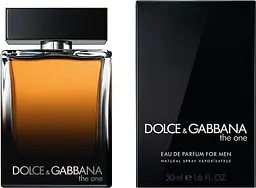 Оригінал Dolce & Gabbana The One For Men Eau 50 мл Парфумована вода - мініатюра 2