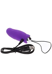 Віброяйце Toy Joy Make My Orgasm Eggsplode 8.9 см фіолетовий - мініатюра 6
