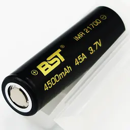 Акумулятор 21700 45A BST 3.7V 4500mah (Чорний) - мініатюра 2