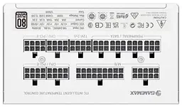 Блок живлення GameMax GX-1250 PRO 1250W ATX 3.1 80+ Platinum (GX-1250 PRO WT(ATX3.1PCIe5.1)) - мініатюра 8