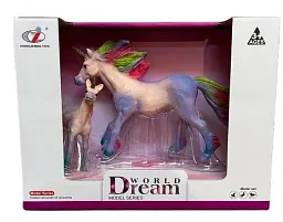 Набор фигурок «Единорог» 2 шт фиолетовый, Dino Toys