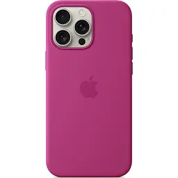 Чохол Apple Silicone Case with MagSafe для iPhone 16 Pro Max Fuchsia (MYYX3ZM/A) [116156] - мініатюра 2