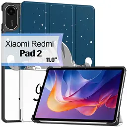 Чохол до планшета BeCover Smart Case Xiaomi Redmi Pad 2 11.0" Good Night (714625)